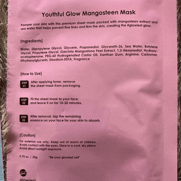 Misc Sheet Face Masks - Picture 2 of 4